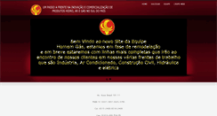 Desktop Screenshot of homemgas.com.br